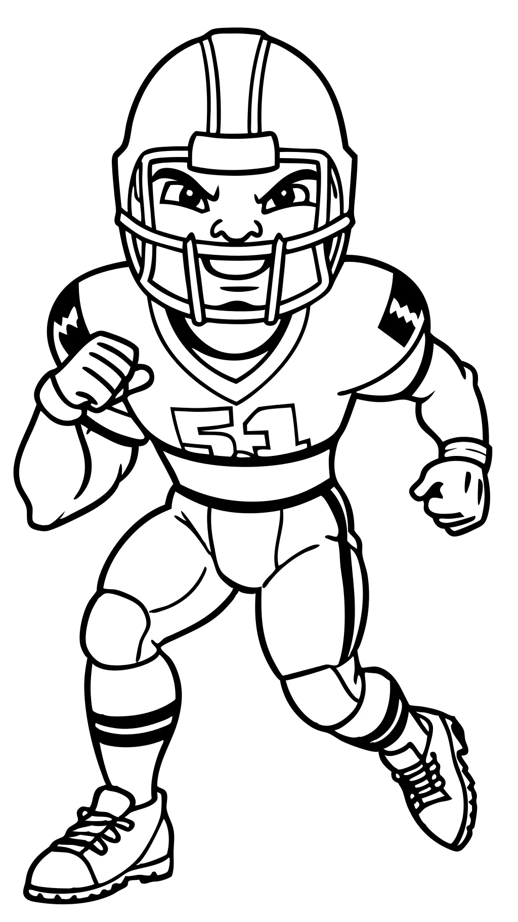 nfl players coloring pages